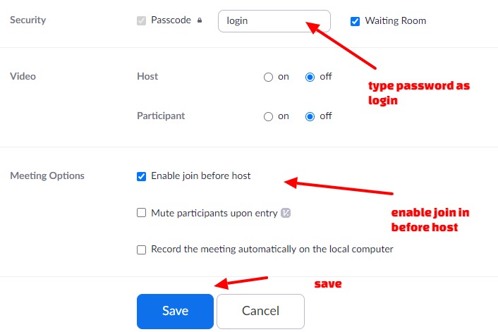 Add details for joining in