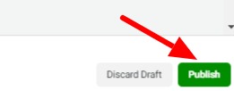 once you are done click publish