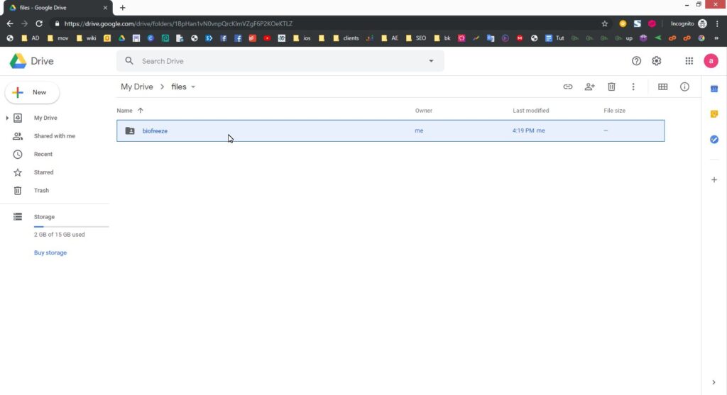 Upload files and share them